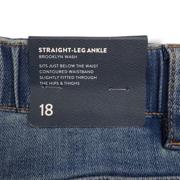 J Jill Boyfriend Straight Leg Ankle Jeans Womens 18‎ - Picture 8 of 11